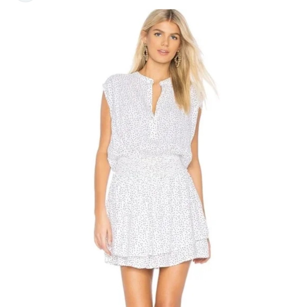 Rails Angelina Dress. Black Mini Stars sz S